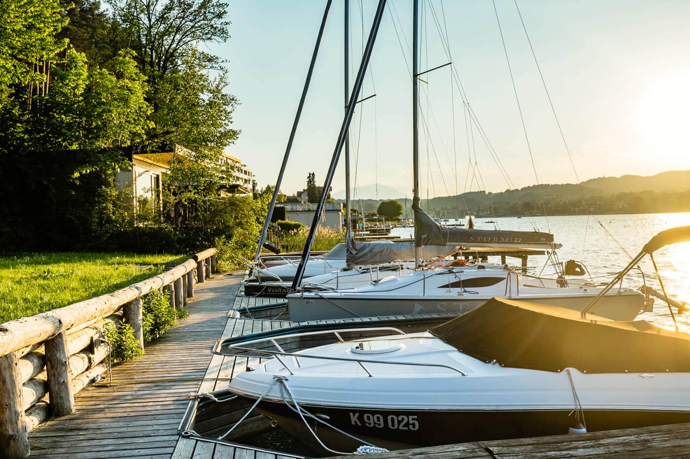Terrasse – Ferienwohnung Wörthersee